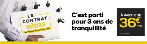 Midas, les services de votre centre à proximité de chez vous.
